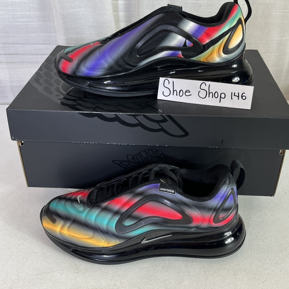 Nike Air Max 720 Size 4Y / Womens Size 5.5 Sneakers "Game‎ Changer" Multicolor